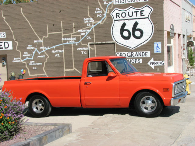 1971 Orange Chevrolet C-10