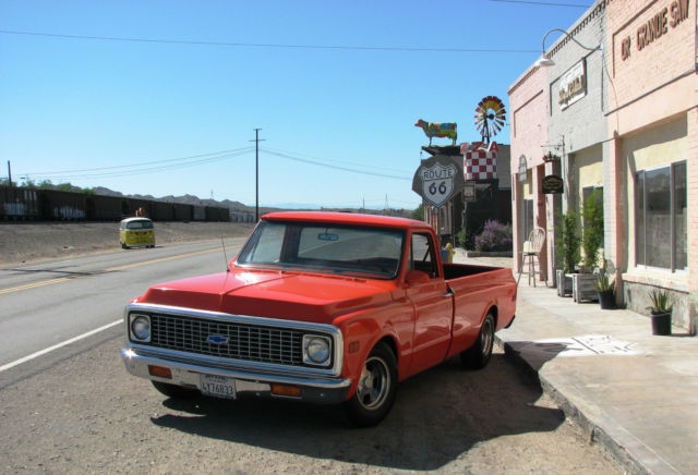 1971 Orange Chevrolet C-10
