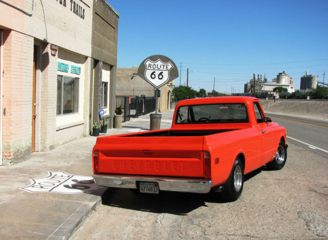 1971 Orange Chevrolet C-10