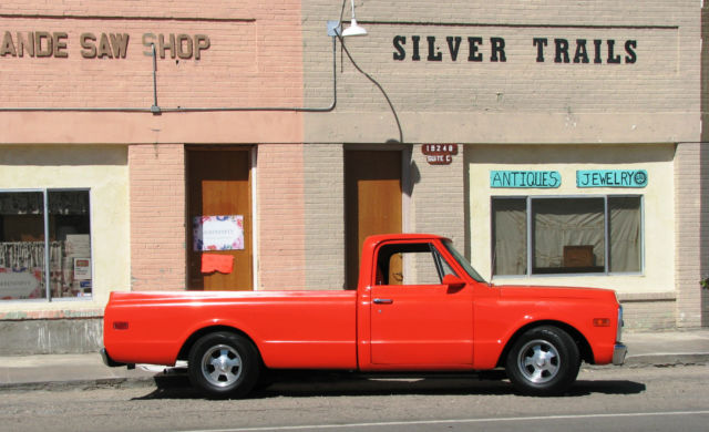 1971 Orange Chevrolet C-10