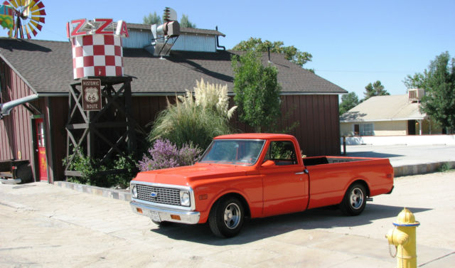 1971 Orange Chevrolet C-10
