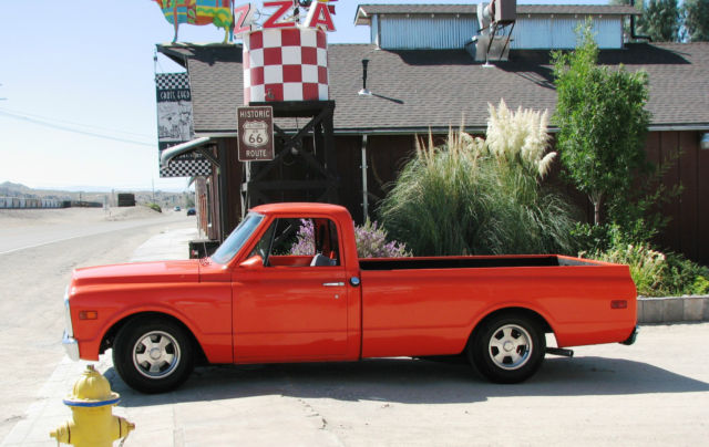 1971 Orange Chevrolet C-10