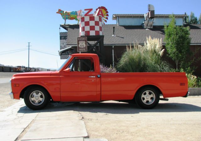 1971 Orange Chevrolet C-10