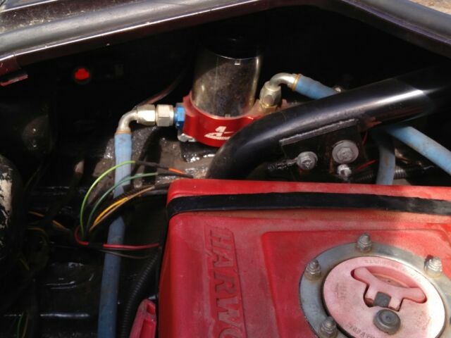 1971 Burgundy Chevrolet Camaro Coupe