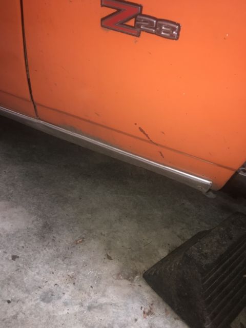 1971 Red Chevrolet Camaro