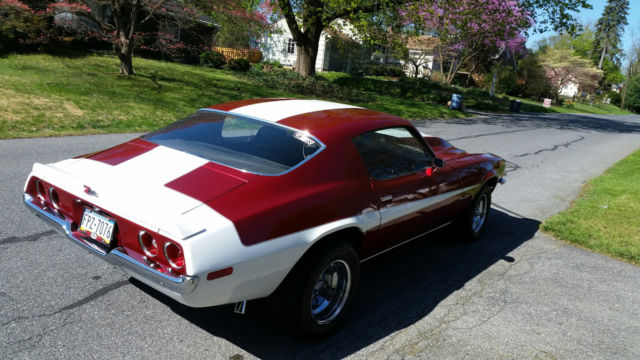 1971 Red Chevrolet Camaro