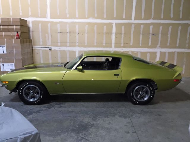 1971 Green Chevrolet Camaro Coupe
