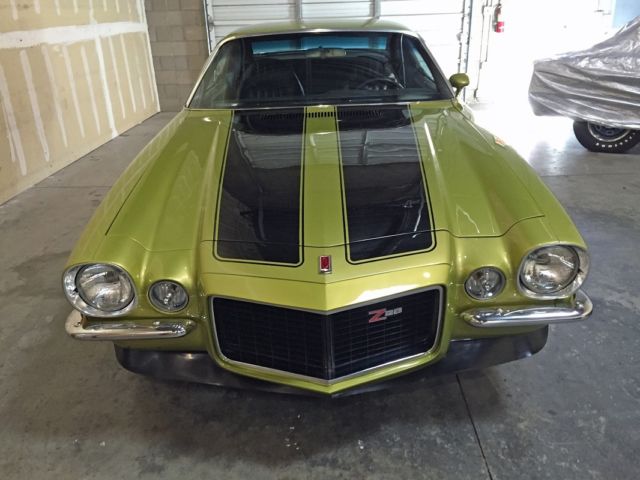 1971 Green Chevrolet Camaro Coupe