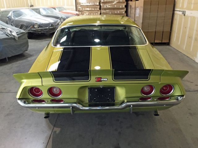 1971 Green Chevrolet Camaro Coupe