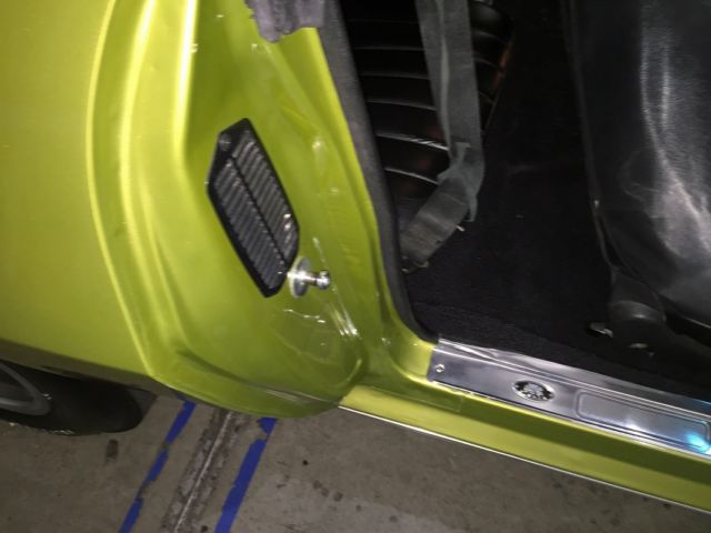 1971 Green Chevrolet Camaro Coupe