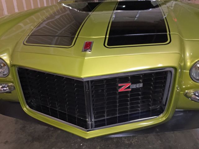 1971 Green Chevrolet Camaro Coupe