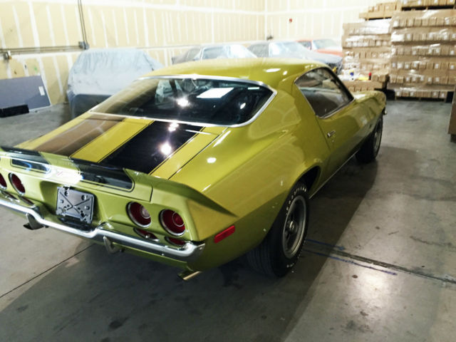 1971 Green Chevrolet Camaro Coupe