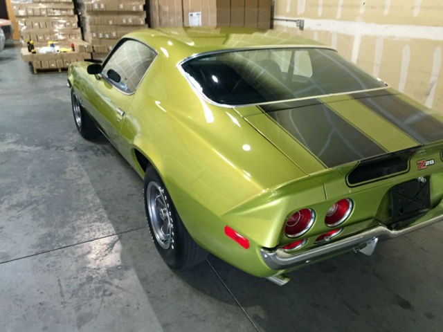1971 Green Chevrolet Camaro Coupe