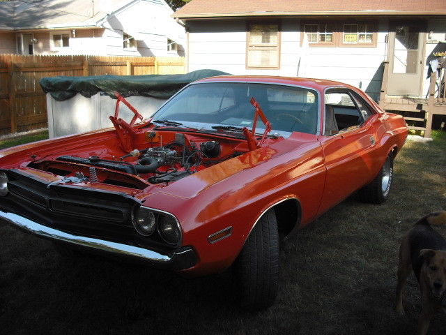1971 Orange Dodge Challenger