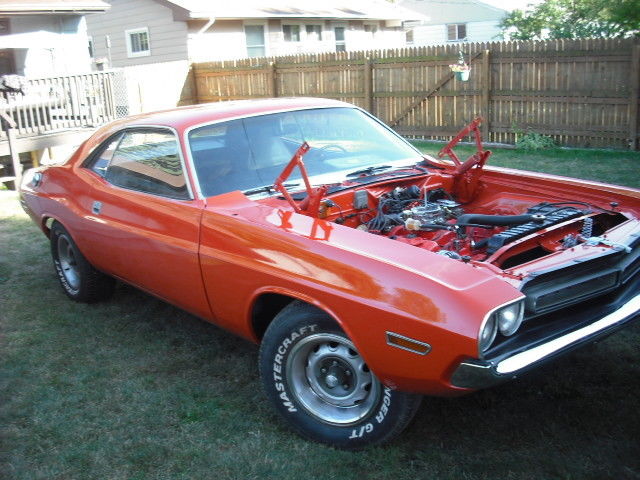 1971 Orange Dodge Challenger