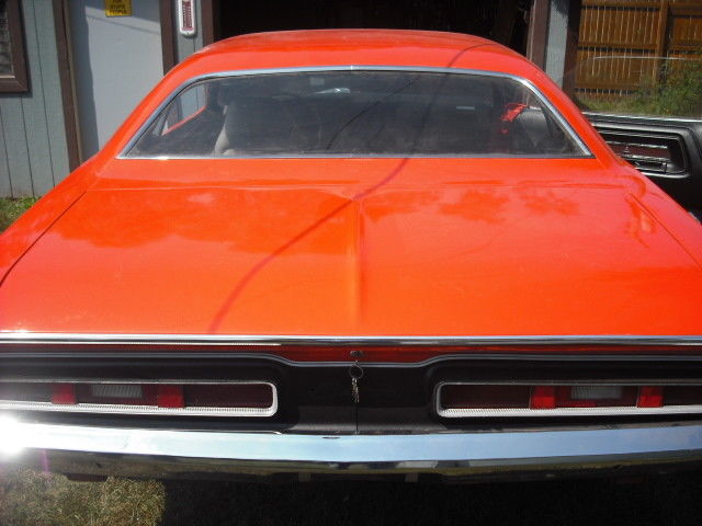 1971 Orange Dodge Challenger