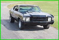 1971 Black Chevrolet Chevelle Coupe