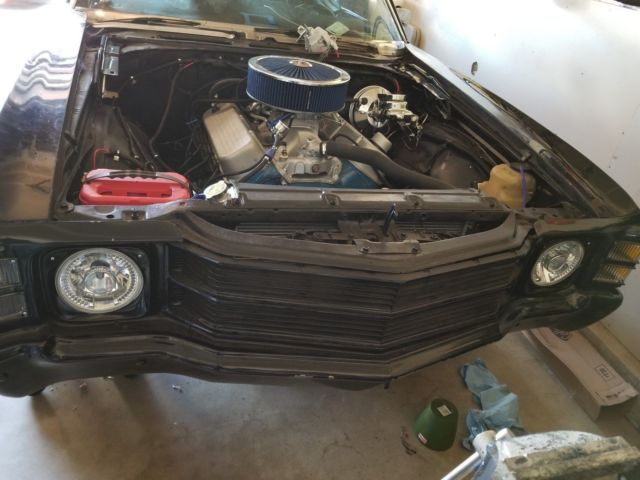 1971 Black Chevrolet Chevelle Coupe