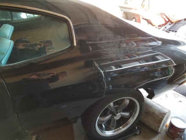 1971 Black Chevrolet Chevelle Coupe