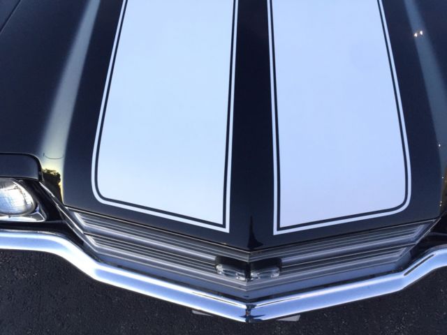 1971 Black Chevrolet Chevelle Convertible