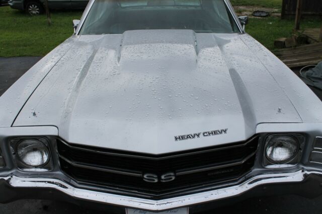 1971 Silver Chevrolet Chevelle Coupe