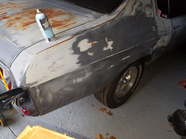 1971 Gray Chevrolet Chevelle Coupe