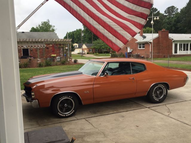 1971 Black Chevrolet Chevelle Coupe