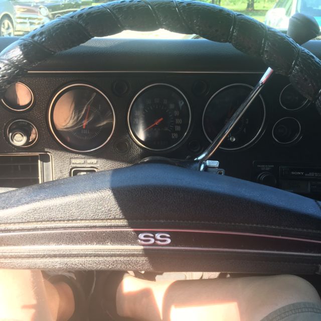 1971 Black Chevrolet Chevelle Coupe