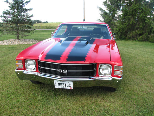 19710000 red Chevrolet Chevelle Coupe