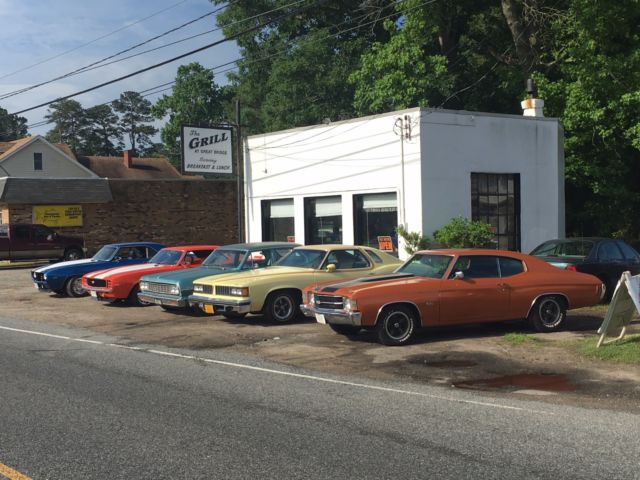 1971 Black Chevrolet Chevelle Coupe