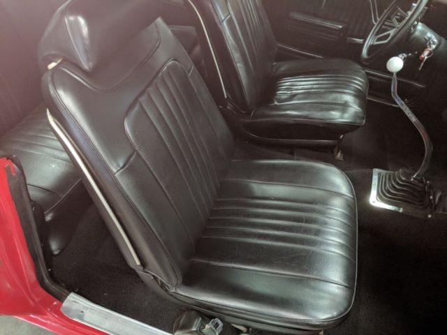 1971 Red Chevrolet Chevelle Coupe