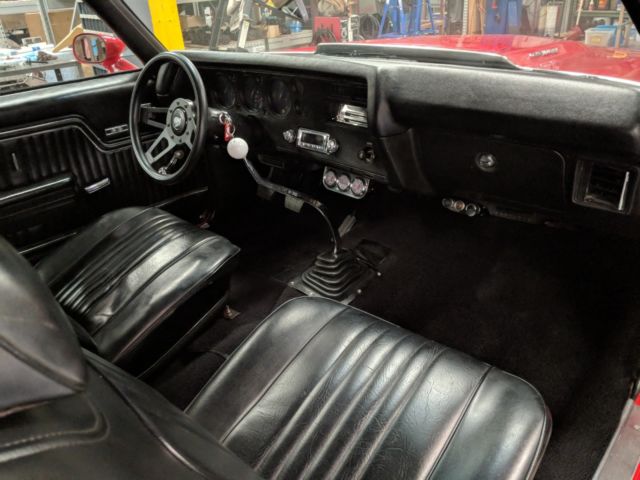 1971 Red Chevrolet Chevelle Coupe