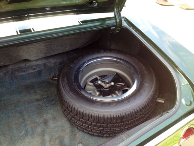 1971 Antique Green Chevrolet Chevelle Convertible