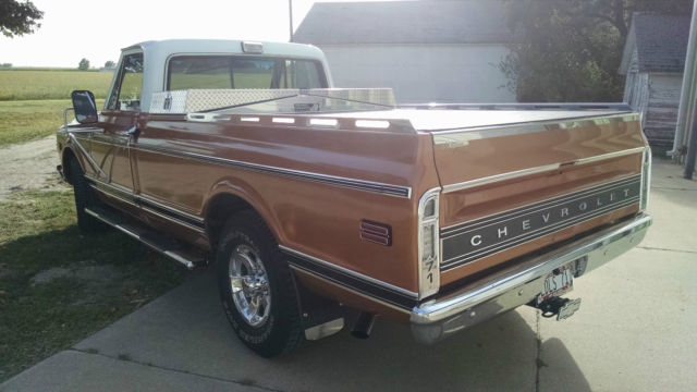 1971 Bronze Chevrolet Other Pickups 3/4 ton long box fleetside