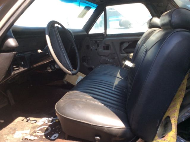 1971 Black Chevrolet El Camino