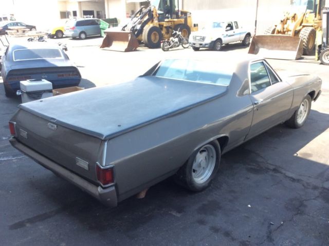 1971 Black Chevrolet El Camino