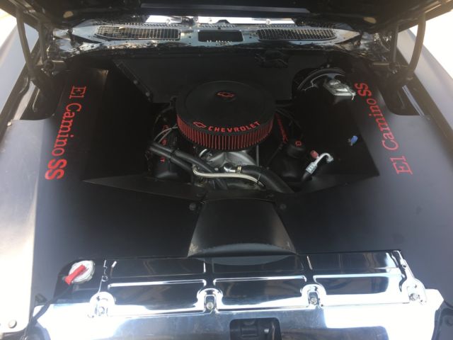 1971 Black Chevrolet El Camino