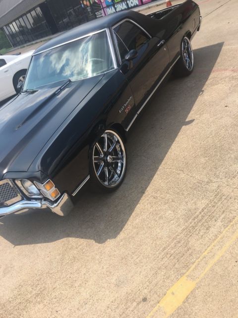 1971 Black Chevrolet El Camino
