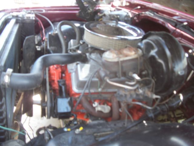 1971 Burgundy Chevrolet C/K Pickup 1500