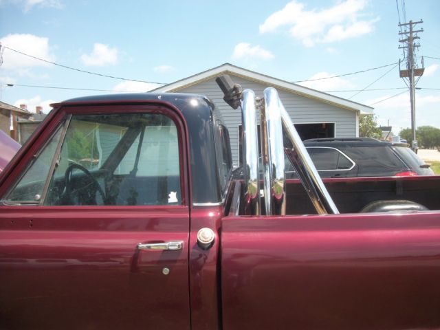 1971 Burgundy Chevrolet C/K Pickup 1500