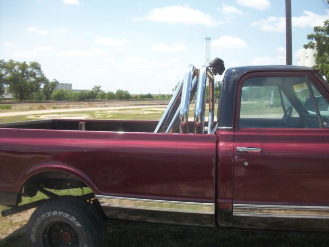 1971 Burgundy Chevrolet C/K Pickup 1500