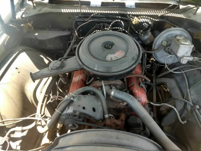 1971 White Chevrolet El Camino