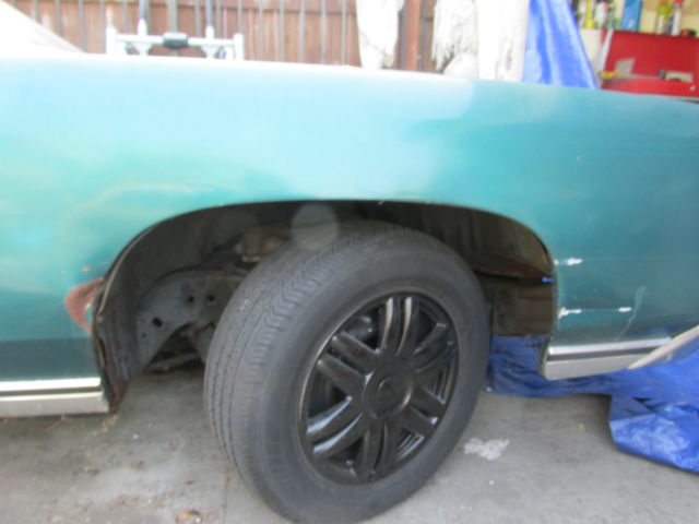 1971 Green Chevrolet Impala Sedan