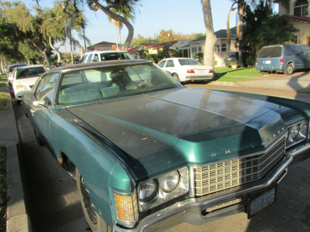 1971 Green Chevrolet Impala Sedan