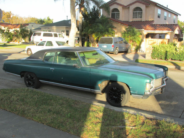 1971 Green Chevrolet Impala Sedan
