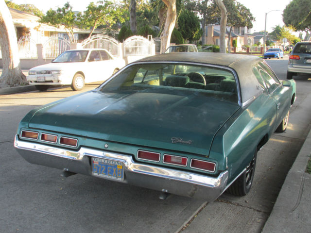 1971 Green Chevrolet Impala Sedan