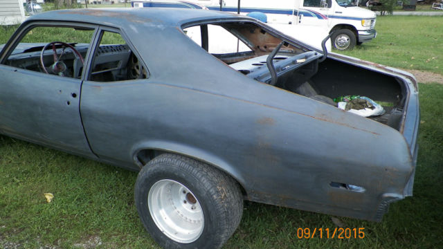 1971 Black Chevrolet Nova Coupe