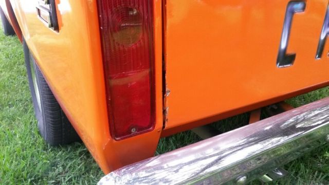 1971 Orange Chevrolet C-10