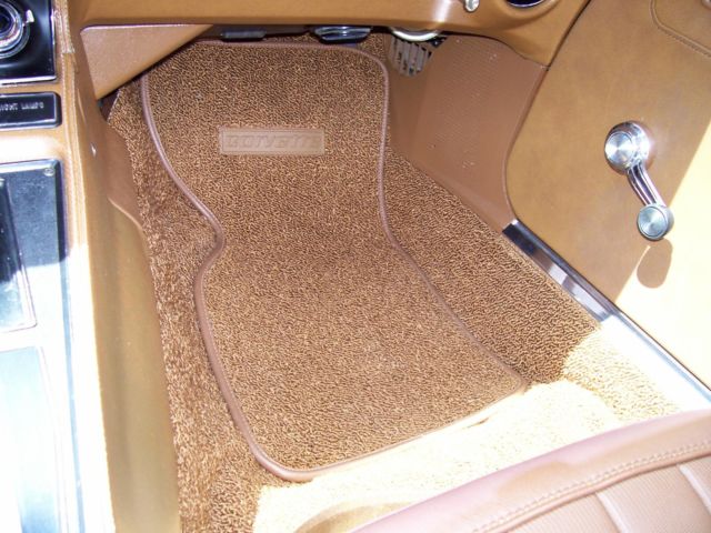 1971 Orange Chevrolet Corvette Convertible