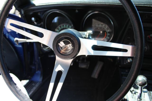 1971 Blue Chevrolet Corvette Coupe